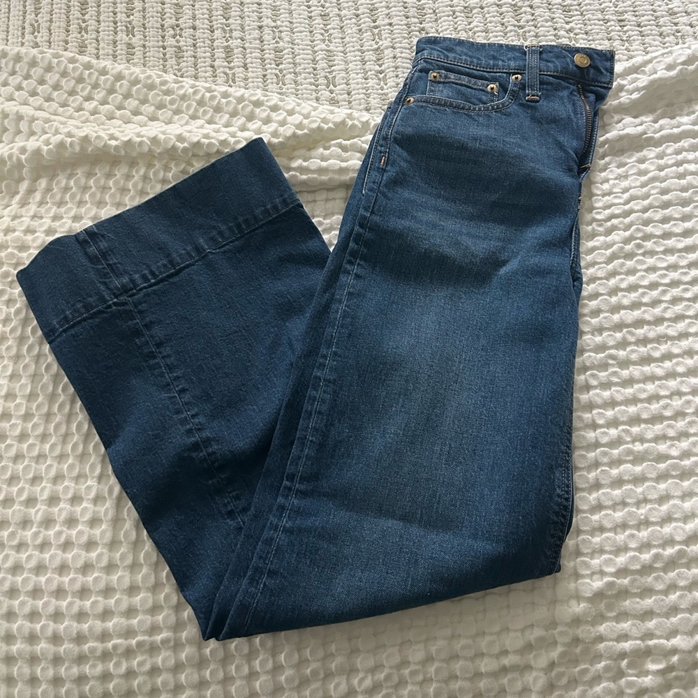 J Crew Wide Leg Trousers